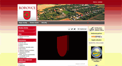 Desktop Screenshot of borovce.sk